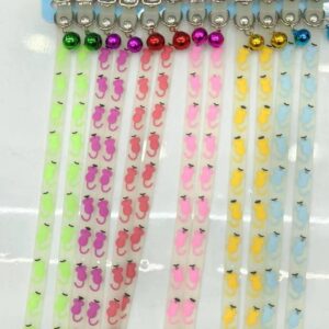 butterfly shape silicone rubber collar for cats and small dogs (purple)